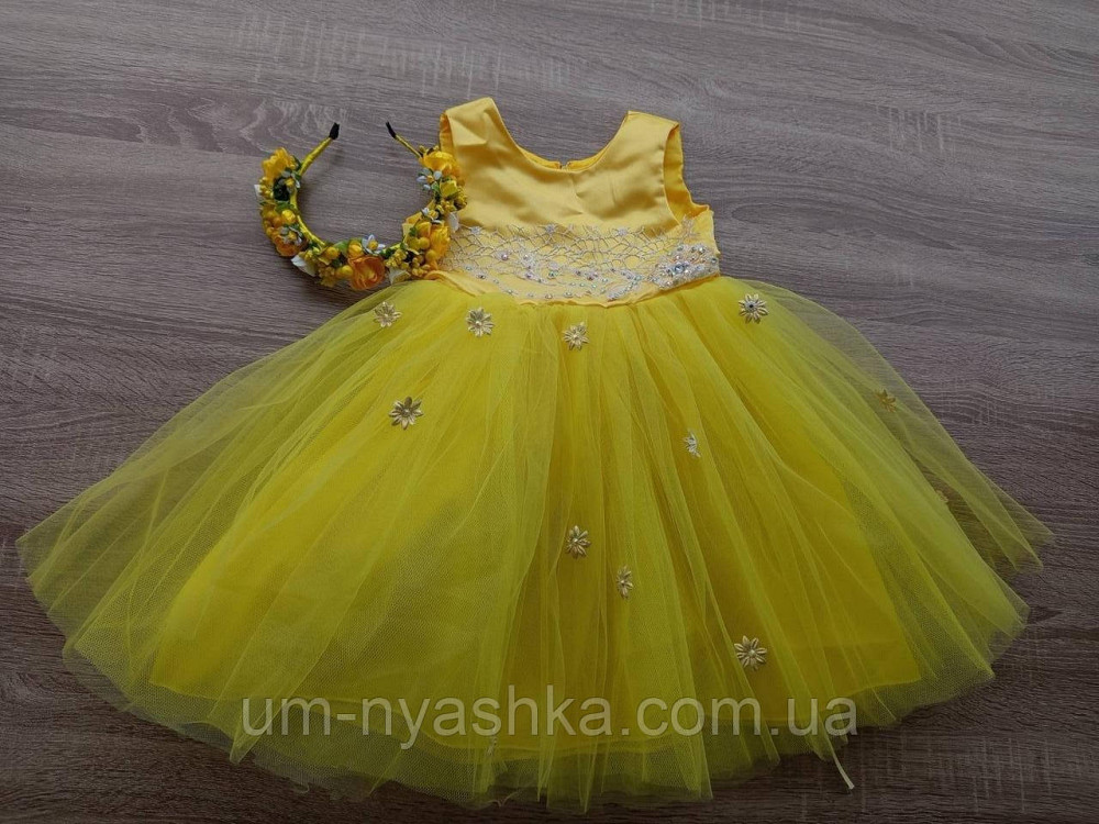 Пышное нарядное платье с цветами Кривой Рог - изображение 5