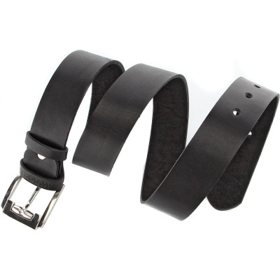 Ремінь Shvigel Чоловічий шкіряний Чорний (10084) Вінниця - фото 2