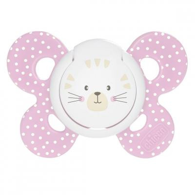 Пустышка Chicco Physio Comfort силиконовая от 6 до 16 месяцев розовая (74913.11.00.00) Винница - изображение 1