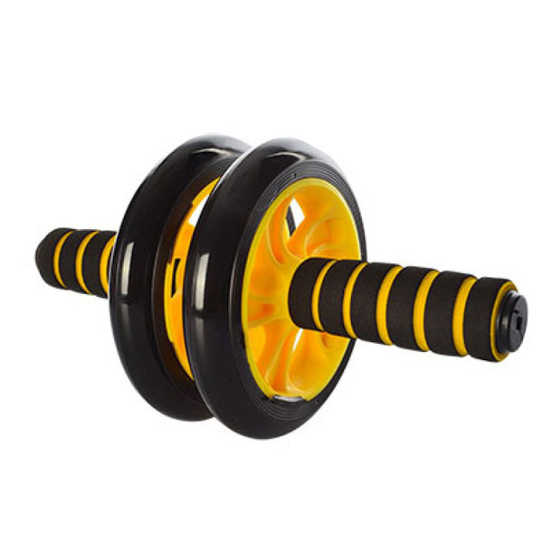 Тренажер колесо для пресса PROFI желтый Бровары - изображение 2