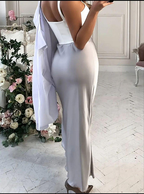 Жіноча спідниця шовкова Сірій 46/48 Харків - фото 2