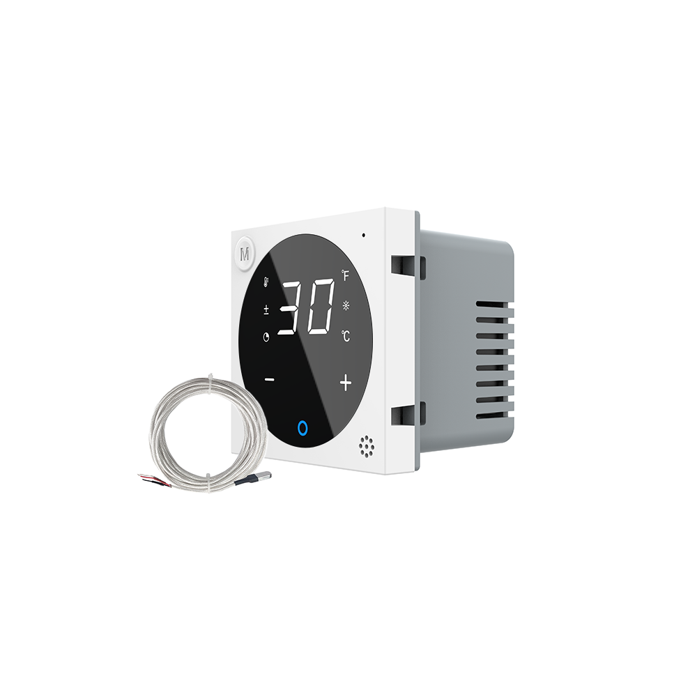 Розумний Wi-Fi терморегулятор (термостат) сенсорний програмований для електричної теплої підлоги LIVOLO, білий, модуль без рамки (VL-FCQ1Z2-2WPS23) Коломыя - изображение 6