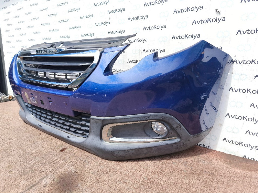 Бампер передній в зборі Peugeot 2008 2013-2016 (9802521077) Ковель - изображение 2