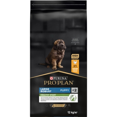 Сухой корм для собак Purina Pro Plan Dog Large Puppy Robust с курицей и рисом 12 кг (7613035120341) Винница - изображение 1