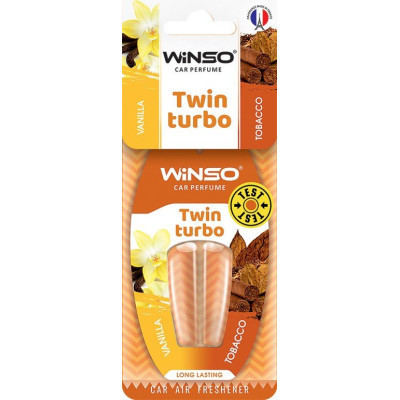 Ароматизатор для автомобіля WINSO Twin Turbo - Vanilla &amp; Tobacco (538800) Вінниця - фото 1