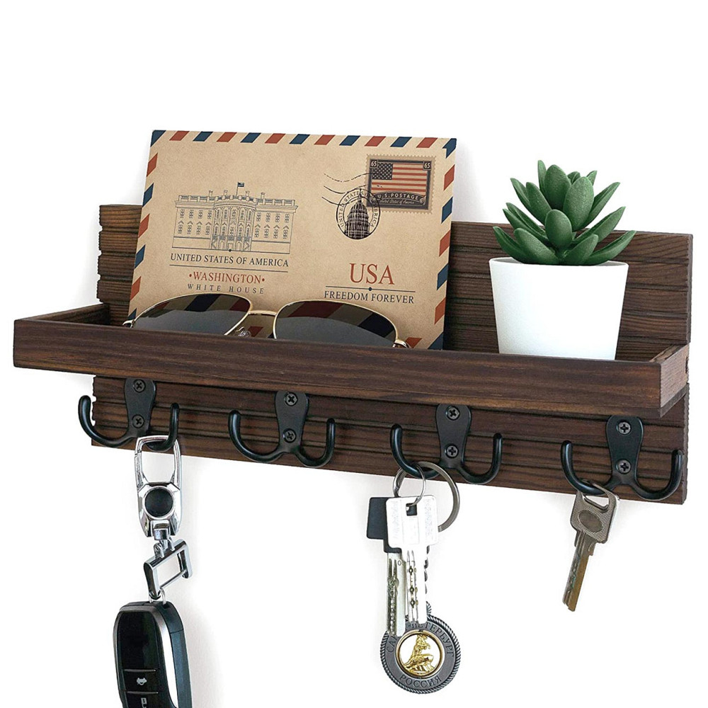 Ключниця дерев'яна "Шарін" капучино Миколаїв - фото 1