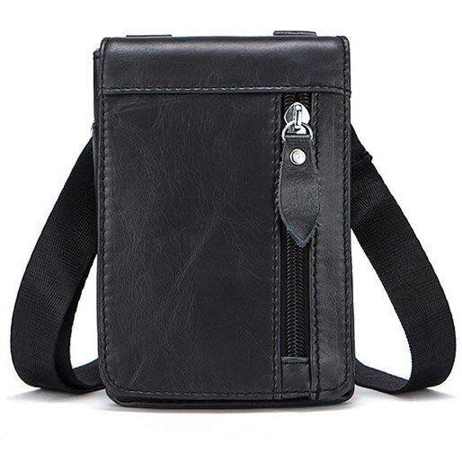 Поясной клатч Vintage 14691 Черный Киев - изображение 8