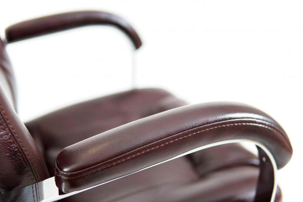 Офісне Крісло Керівника Richman Alberto Titan Firenze Хром М2 AnyFix Коричневий Дніпро - фото 9