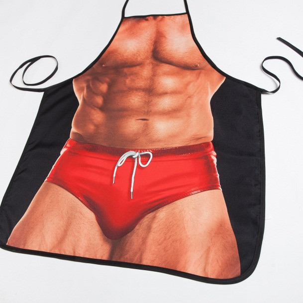 Фартух прикольний до свята 73 на 57 см різнобарвний Київ - фото 4