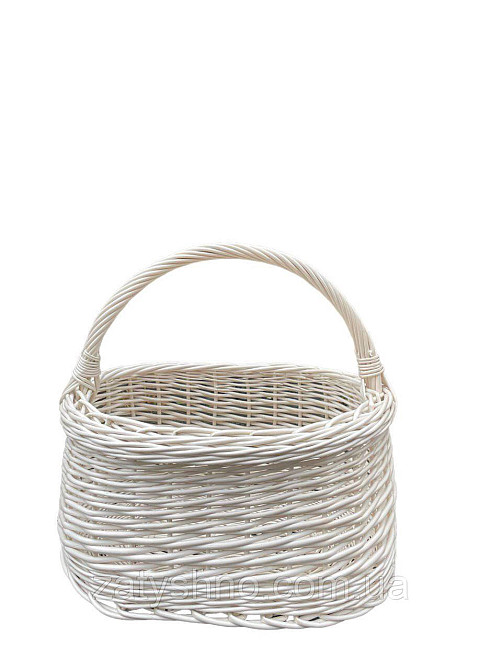 Білий кошик на подарунки Київ - фото 8