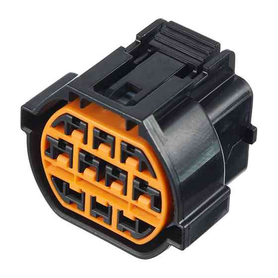 Роз'єм конектор 10-кон., Фара, HP066-10021, HP076-1010 KUM Корея універс., Освітлення, Hyundai, Kia Київ