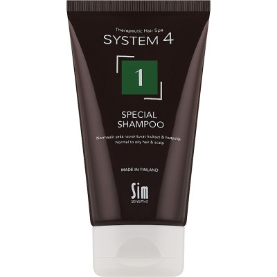Шампунь Sim Sensitive System 4 Для нормальної шкіри голови і схильної до жирності 75 мл (6417150024222) Вінниця - фото 1
