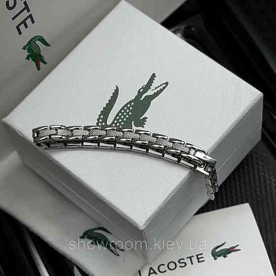 Чоловічий брендовий браслет на руку Lacoste, Лакоста (40194) Київ