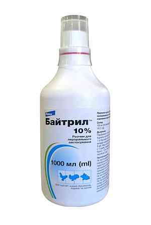 Байтріл оральний 10% 1 л Elanco (термін придатності до 09,2026 р) Вінниця