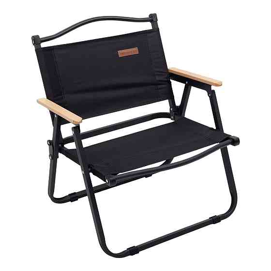 Крісло розкладне туристичне 50×51×64 см крісло складне для пікніка на природу Чорне HP-SY-2 Коломия