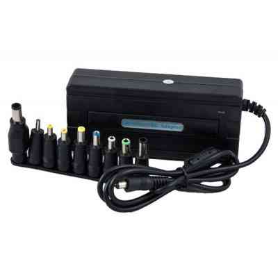 Блок питания к ноутбуку Merlion 90W Universal, ручн. регулювання, 8 Г-подібн. роз'ємів (00765) Винница