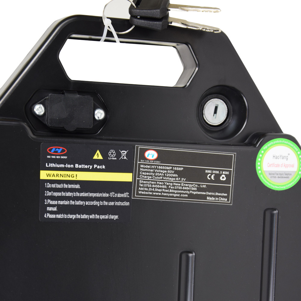 Акумулятор знімний 60V 20Ah для Citycoco (Сітікоко) Київ - фото 3