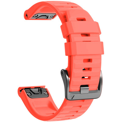Ремешок для смарт-часов Armorstandart Silicone для Garmin 22mm Coral Red (ARM87731) Винница - изображение 3
