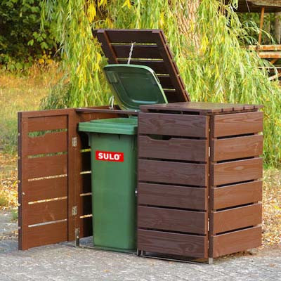 Бокс для сміттєвого бака "Фатенда" капучино Миколаїв - фото 1