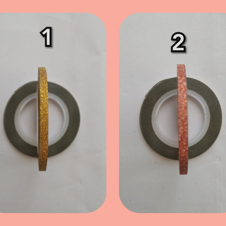 Стрічка для дизайну нігтів "Сахарна нитка" 3 mm. (різні кольори) Київ - фото 2