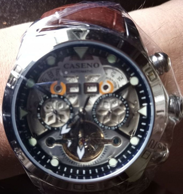 Механічний брендовий годинник з автопідзаводом. Харків - фото 3