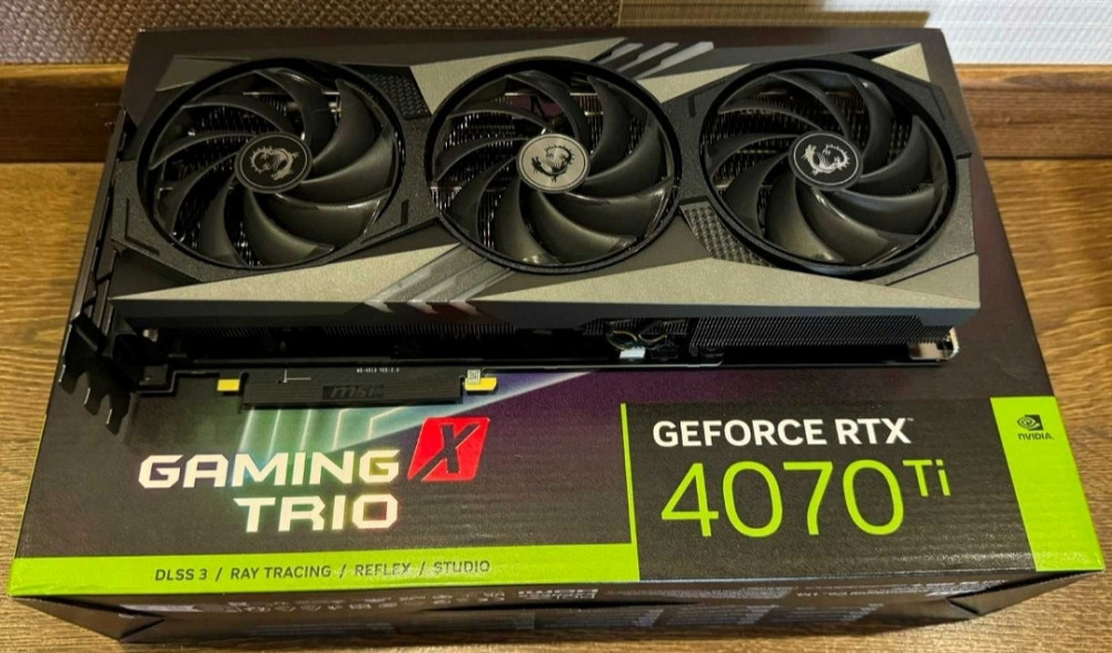 Відеокарта: MSI RTX4070Ti, Gaming X Trio 12Gb. GDDR6. Київ - фото 2