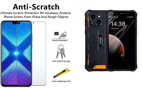 Захисне скло NeoGlass для Sigma mobile X-treme PQ18, PQ18 MAX – надпрозоре та стійке Київ
