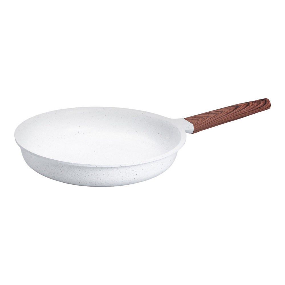 Набор посуды алюминий с толстым дном MGC с лопаткой, половником и щеткой белый HP-4-406W Киев - изображение 5