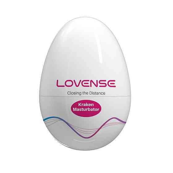 Мастурбатор-яйце Lovense Kraken masturbator egg, текстура-сюрприз Sex Aura Київ