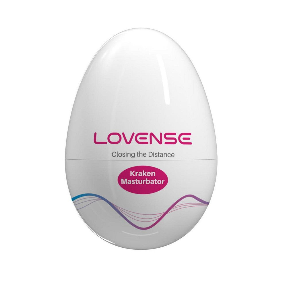 Мастурбатор-яйце Lovense Kraken masturbator egg, текстура-сюрприз Sex Aura Київ - фото 1