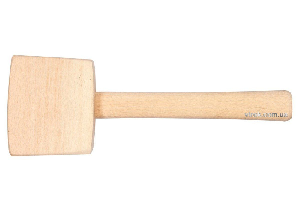 Молоток-киянка дерев'яний VOREL з прямокутним обухом Одеса - фото 1
