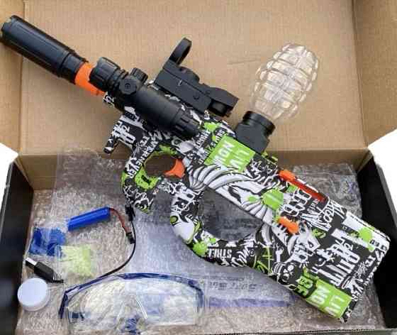 Автомат P90 на орбізах с светящими шариками , Орбиган, +Лазер. Харьков