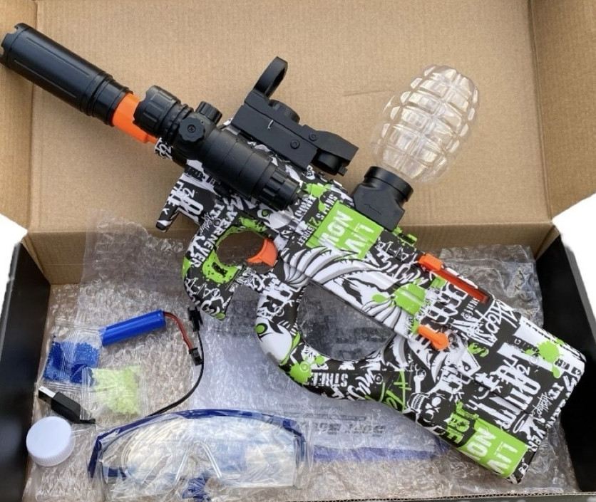 Автомат P90 на орбізах с светящими шариками , Орбиган, +Лазер. Харьков - изображение 4