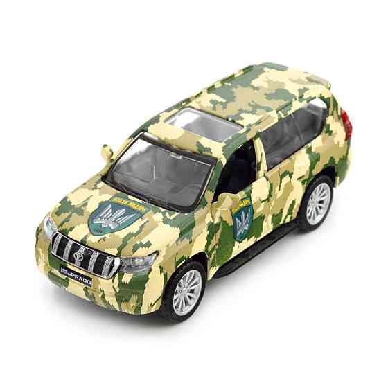 Автомодель серії Шеврони Героїв - Toyota Land Cruiser Prado - Птахи Мадяра Дніпро