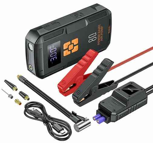 Автомобільний пусковий пристрій Hoco QS2 Portable Smart Car Jump Starter 8000mAh Вінниця
