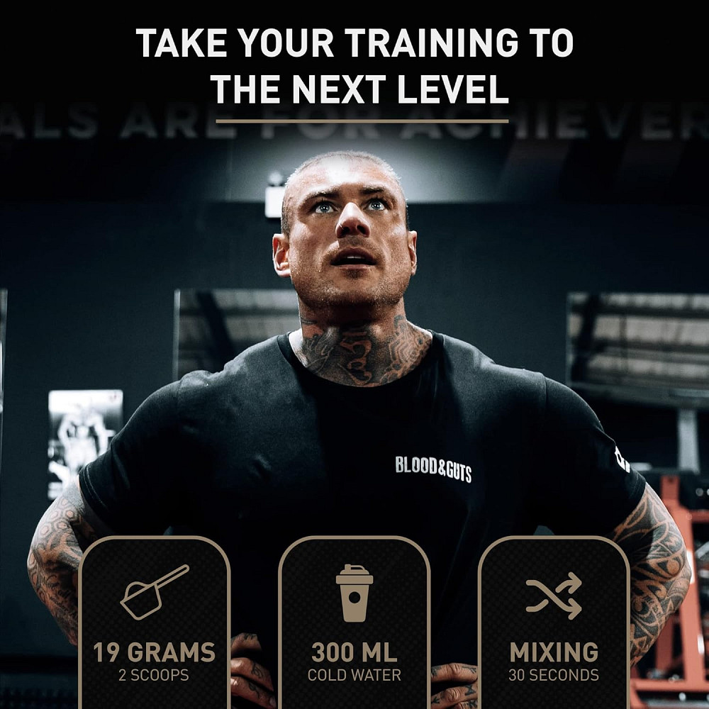 Передтренувальний комплекс DORIAN YATES NUTRITION BLOOD &amp; GUTS 380 G (BUBBLE GUM) Луцьк - фото 2