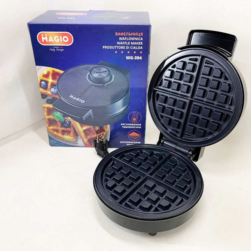 Електровафельниці, Бюджетна вафельниця, Вафельниця для ріжків, Мультипекарні вафельниці JV-34 Львів - фото 2