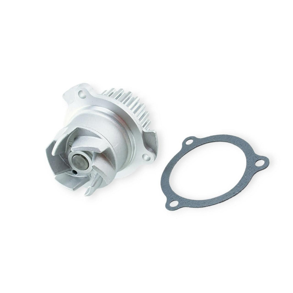 Насос 2108, 2109, 21099, 2110-2115 (8 кл) алюмінієва крильчатка (помпа) водяна Мукачево - фото 1