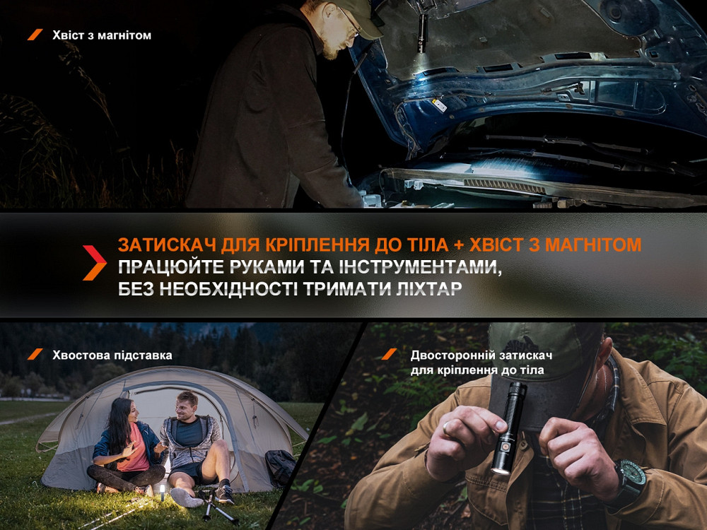 Ліхтар ручний Fenix E28R V2.0 Київ - фото 9