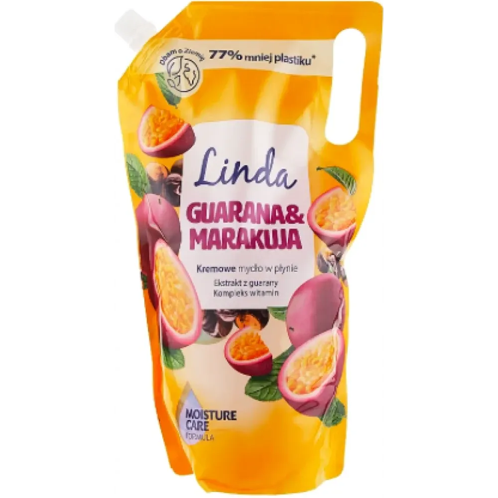 Рідке крем-мило Linda Гуарана та Маракуя, 1 л Львів - фото 1