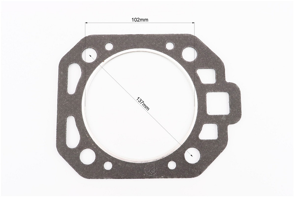 Прокладка головки циліндра 195ANDL-95mm, к-кт 2шт Киев - изображение 2
