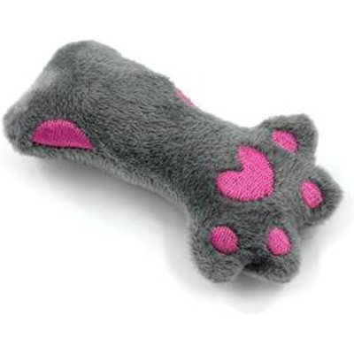 Іграшка для котів Hippie Pet Лапка сіра 10.5 см (HIPCT2304053P) Вінниця - фото 1