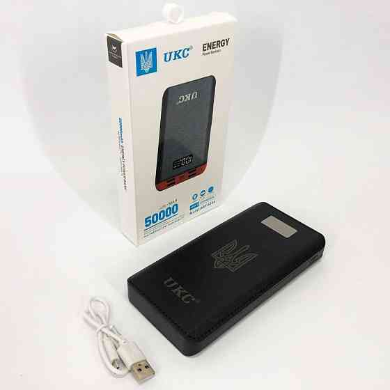 Повербанк для путешествий POWER BANK UKC 50000mah, Мобильная батарея, Павербанк топ IS-50 Львов