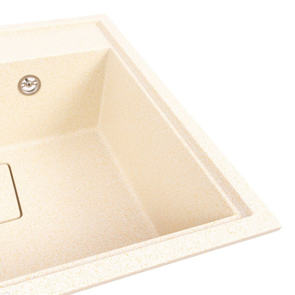 VALESO Кухонна мийка гранітна VALESO 6050 SHERLIT (пісок) Київ - фото 4