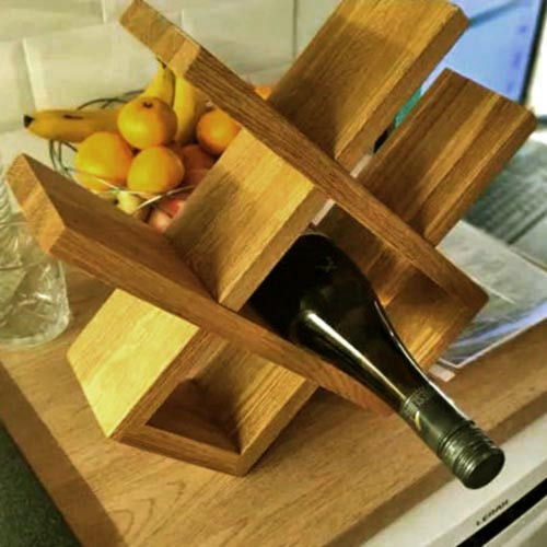 Настільна винна полиця "Катлер" сієна Миколаїв - фото 2