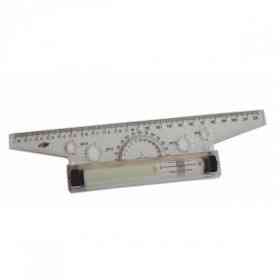 Рейсшина пластикова "Спектр" 30см Р-300Д димчата роликова, шт Київ