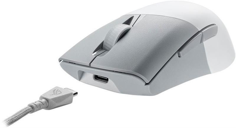 Миша бездротова Asus ROG Keris AimPoint RGB White (90MP02V0-BMUA10) Білий Харків - фото 3