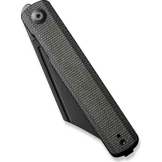 Нож складной туристический Sencut Bronte, (8.6 см) 9Cr18MoV / Micarta черный Киев