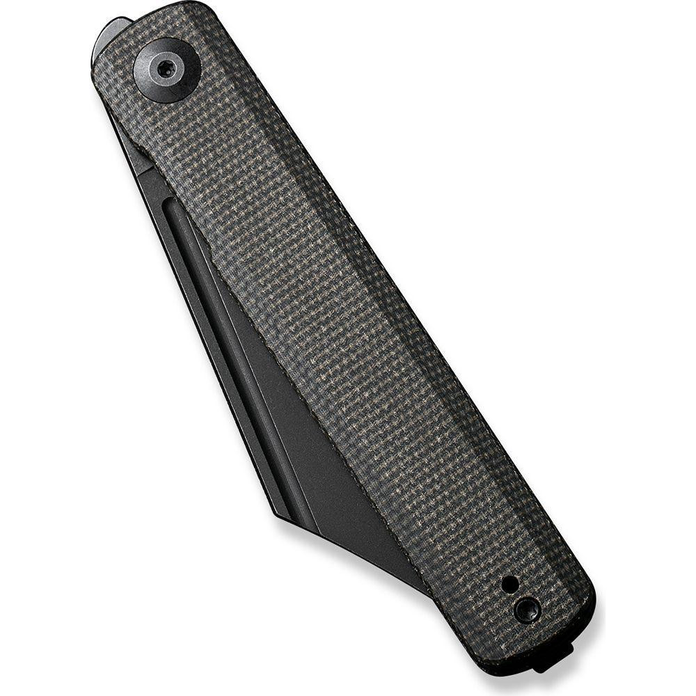 Нож складной туристический Sencut Bronte, (8.6 см) 9Cr18MoV / Micarta черный Киев - изображение 5