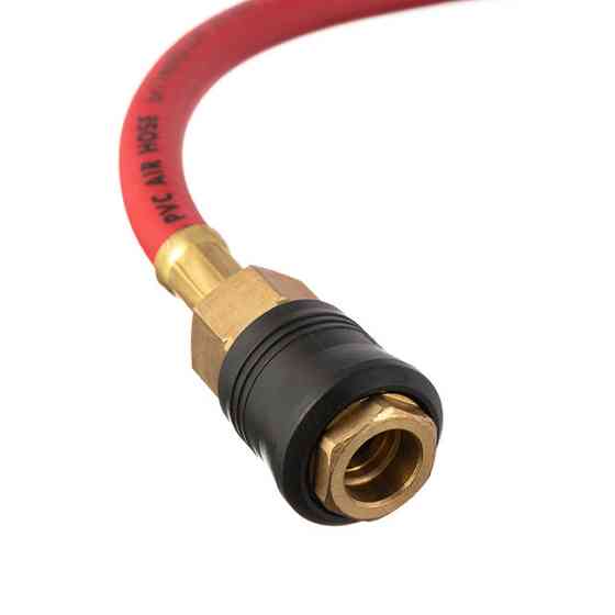 Шланг гибридный, профессиональный, 20 атм, 6×11 мм, 10 м, с латунными быстроразъемными соединениями, STORM INTERTOOL PT-1761 Киев